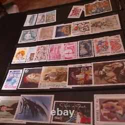 Amazing worldwide stamp collection with emphasis on stamps with art. Stunning