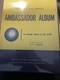 Ambassador Album Postage Stamp Collection Binder With Stamps As Shown