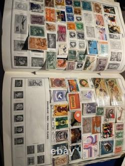 Ambassador Album Postage Stamp Collection Binder with Stamps as shown