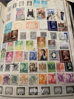 Ambassador Album Postage Stamp Collection Binder with Stamps as shown