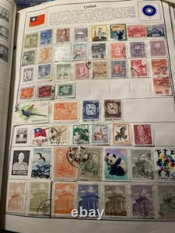 Ambassador Album Postage Stamp Collection Binder with Stamps as shown