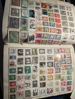 Ambassador Album Postage Stamp Collection Binder with Stamps as shown