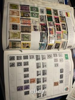 Ambassador Album Postage Stamp Collection Binder with Stamps as shown