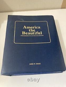 America the Beautiful Vintage Commemorative Cover Collection Stamp Album