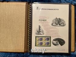 American Commemorative Collection Binder, 42 Panels, 1975-1978