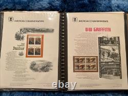 American Commemorative Collection Binder, 42 Panels, 1975-1978