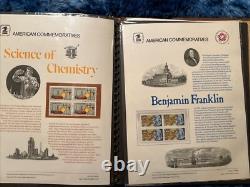 American Commemorative Collection Binder, 42 Panels, 1975-1978