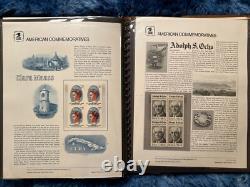 American Commemorative Collection Binder, 42 Panels, 1975-1978