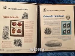 American Commemorative Collection Binder, 42 Panels, 1975-1978