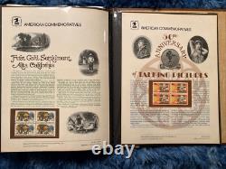 American Commemorative Collection Binder, 42 Panels, 1975-1978