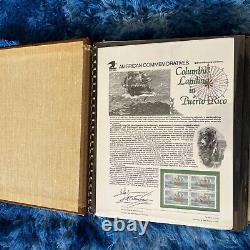 American Commemorative Collection Binder with 30 Panels, 1993-1995