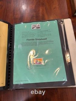 American Commemorative Collections 3 Binder PLUS Invididual Stamp Collection 90s