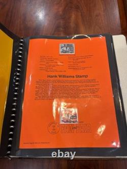 American Commemorative Collections 3 Binder PLUS Invididual Stamp Collection 90s