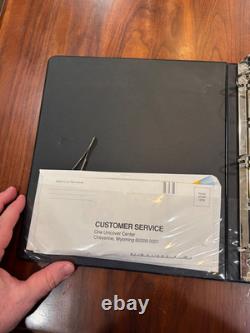 American Commemorative Collections 3 Binder PLUS Invididual Stamp Collection 90s