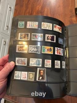 American Commemorative Collections 3 Binder PLUS Invididual Stamp Collection 90s