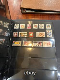 American Commemorative Collections 3 Binder PLUS Invididual Stamp Collection 90s