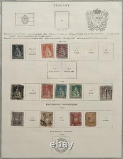 Antique Classic Stamp Collection 2 Albums 1800s Issues Huge Catalog Value