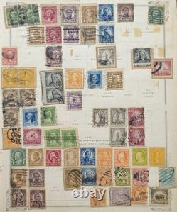 Antique Classic Stamp Collection 2 Albums 1800s Issues Huge Catalog Value