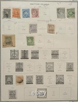 Antique Classic Stamp Collection 2 Albums 1800s Issues Huge Catalog Value