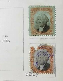 Antique VTG Mekeel's 1895 World Postage Stamp Album with Orig Stamps Collection