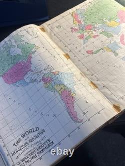 Antique World Stamps 1870s-1890s in F. W. Scott Album Europe Japan