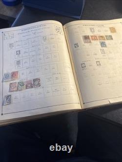 Antique World Stamps 1870s-1890s in F. W. Scott Album Europe Japan