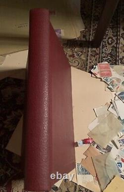 Antique stamp collection Early 1900's many countries W Album 500+ Un Searched