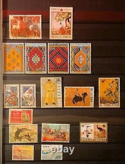 Art Stamp Collection -valuable- Have Your Own Art Gallery! Artist Free Shipping