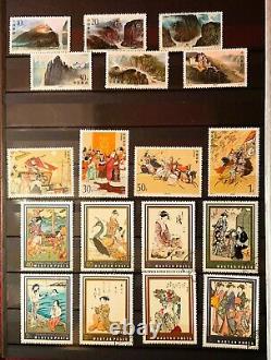 Art Stamp Collection -valuable- Have Your Own Art Gallery! Artist Free Shipping