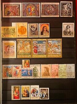 Art Stamp Collection -valuable- Have Your Own Art Gallery! Artist Free Shipping