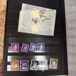 Assorted Postage Stamps Block Sheet Collection Album
