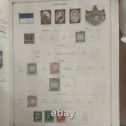 Astounding worldwide stamp collection in a perfect Scott 1930 album 1800s fwd