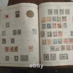 Astounding worldwide stamp collection in a perfect Scott 1930 album 1800s fwd