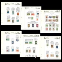 Australia 1913-65 Pre-decimal Used Stamps Collection in Seven Seas Album