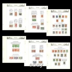 Australia 1913-65 Pre-decimal Used Stamps Collection in Seven Seas Album