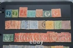 Australia Collection Of 2,250+ Stamps Mint & Used Stored In Album On Stock Pages