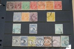Australia Collection Of 2,250+ Stamps Mint & Used Stored In Album On Stock Pages