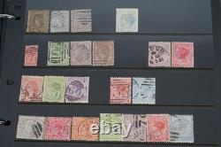 Australia Collection Of 2,250+ Stamps Mint & Used Stored In Album On Stock Pages