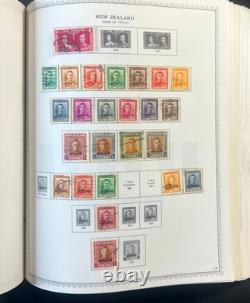 Australia & New Zealand Stamp Collection Minkus Specialty Album Used ZAYIX