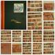 Australia Pre-decimal Used Stamp Collection In Album Some Interesting Variety