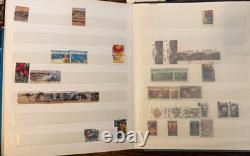 Australia Stamp Collection Album 400+ Stamps, Pre-Decimal & Decimal, Wildlife