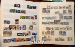 Australia Stamp Collection Album 400+ Stamps, Pre-Decimal & Decimal, Wildlife