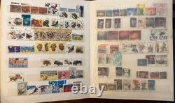 Australia Stamp Collection Album 400+ Stamps, Pre-Decimal & Decimal, Wildlife