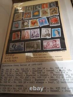 Australia Stamp collection 1914 forward. Brilliant offering. Unique and hcv