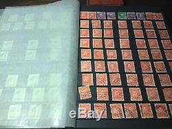 Australian Predecimal Stamp Collection In Lighthouse Album, Inc Many Kgv / Roos