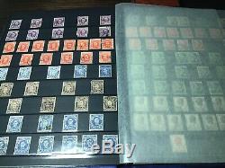 Australian Predecimal Stamp Collection In Lighthouse Album, Inc Many Kgv / Roos