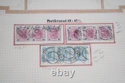 Austria Classics Collection Of 925+ Stamps Mint & Used On Album Pages