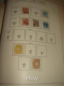 Austria Collection in Schaubek Album Catalog Value $7000+ with over 1800 mint an