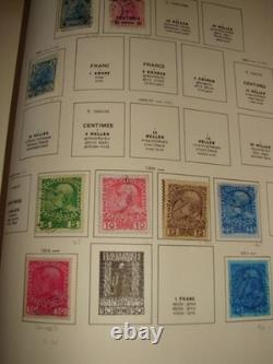 Austria Collection in Schaubek Album Catalog Value $7000+ with over 1800 mint an