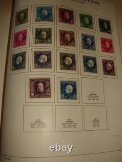 Austria Collection in Schaubek Album Catalog Value $7000+ with over 1800 mint an